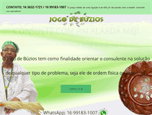 Tablet Screenshot of jogodebuziosonline.com.br